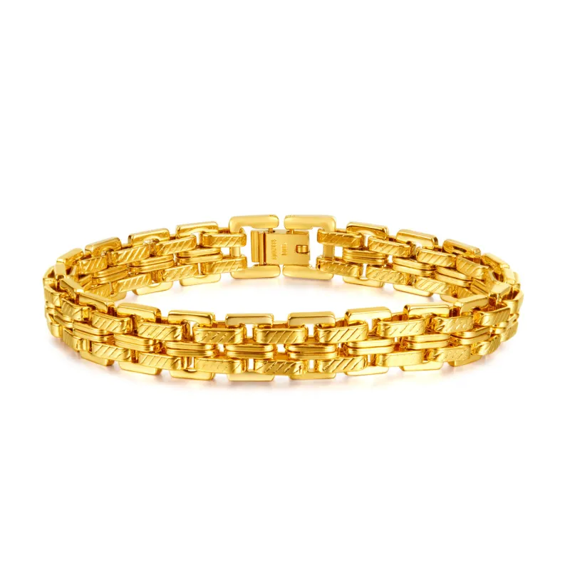 Cuban Chain Stainless Steel Bracelets for Women Punk Female Bijoux Bracelet Waterproof Jewelry