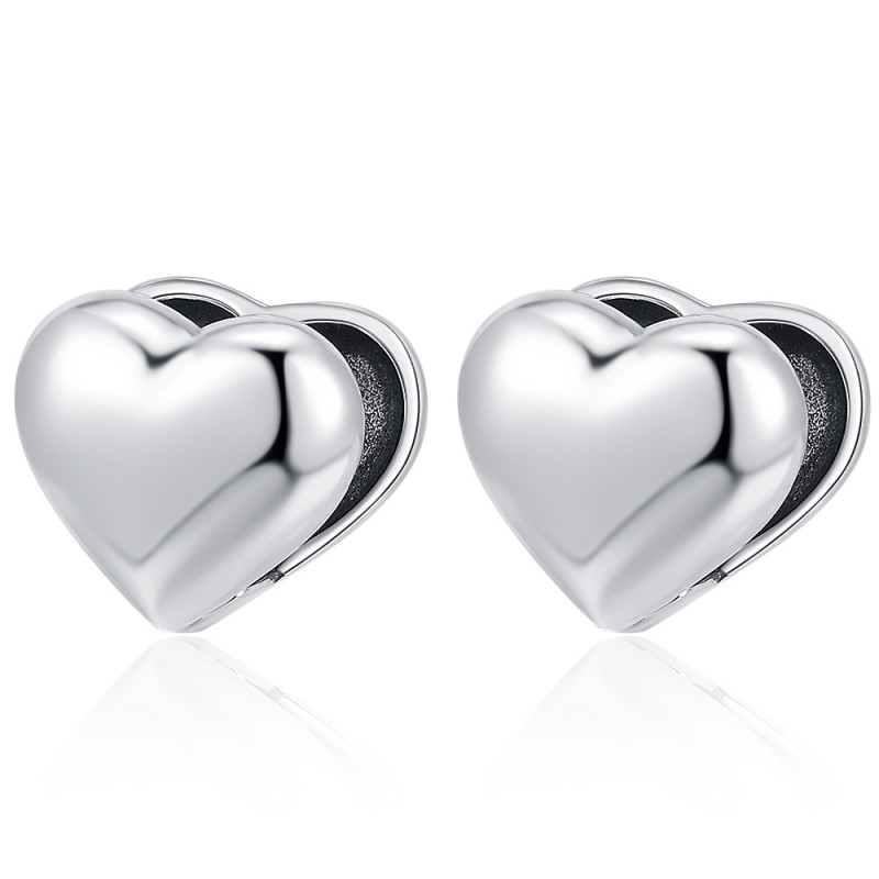 Fashion Heart Earrings Ear Clips Love Clip Earring Women Piercing Minimalist Earrings Jewelry