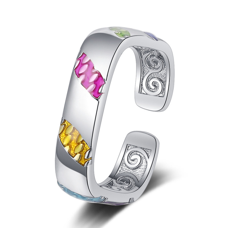 fashion Jewelry Irregular Edges Adjustable Ring For Women