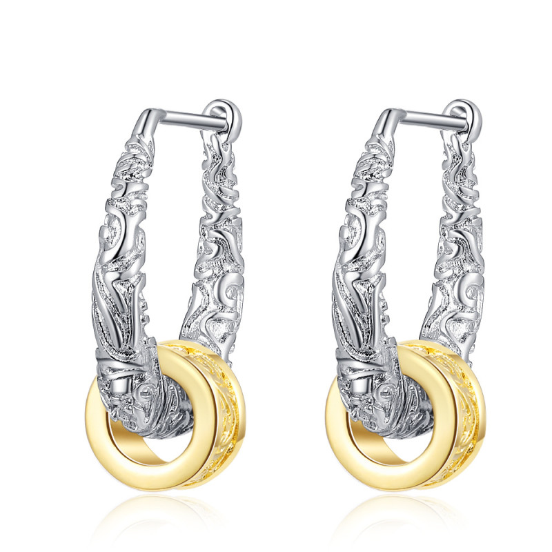 Luxury Trendy  Hoop Earrings Wedding Party Elegant Accessories for Women Anniversary Gift  Jewelry