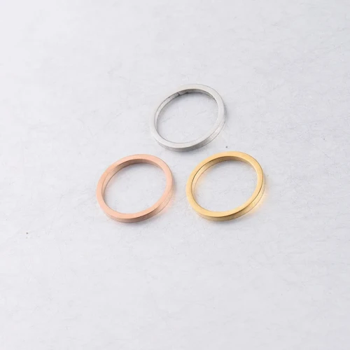 15mm Small Circle Circle Ornament Accessories DIY Stainless Steel