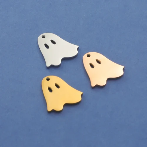 Stainless Steel Halloween Ghost Ornament Accessories Diy