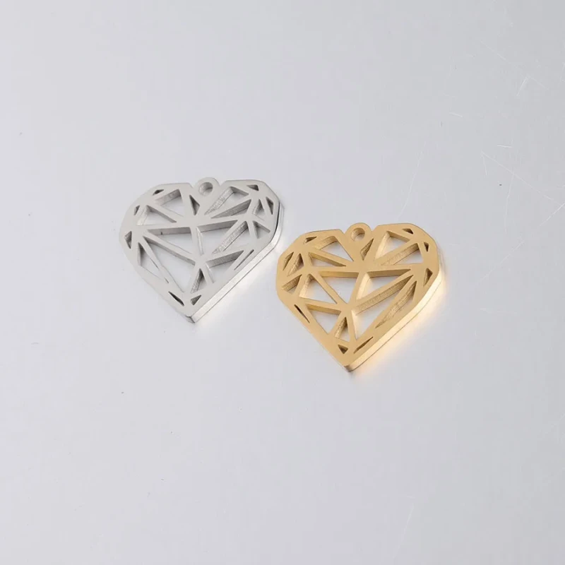 Stainless Steel Hip Hop Accessories Trendy Jewelry  Pendant Parts