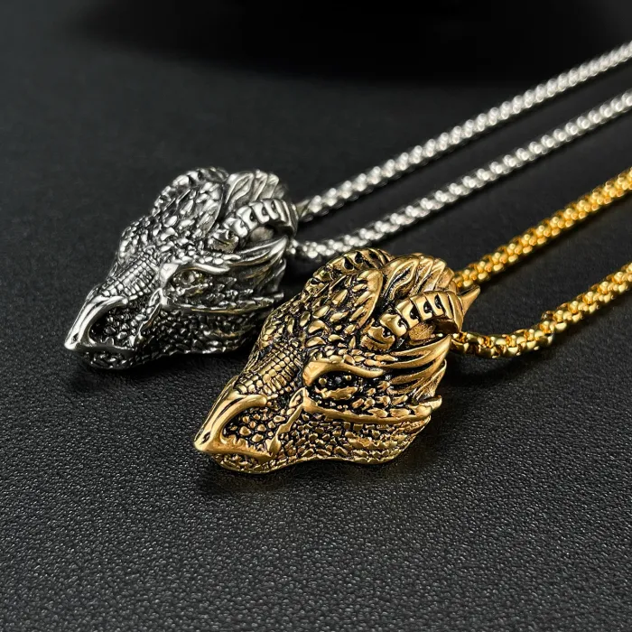 Hot Selling Stainless Steel Retro Domineering Faucet Pendant Hip Hop Fashion Necklace