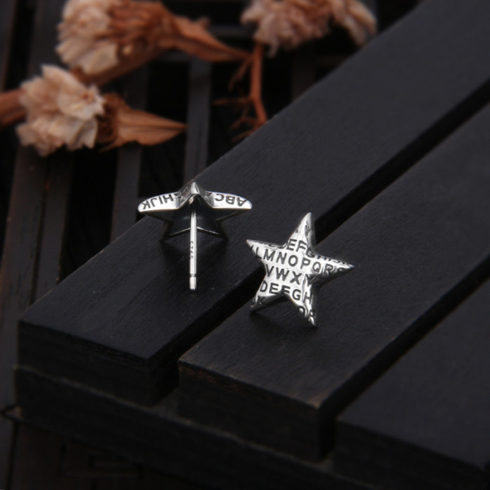 925 Silver Needle Simple Gold Fashion Gold Plated Personalized Ear Studs