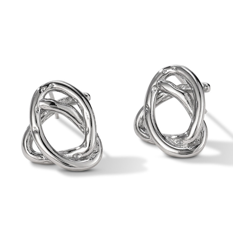 925 Silver Needle Trendy Earrings Women's Simple Earrings for Women