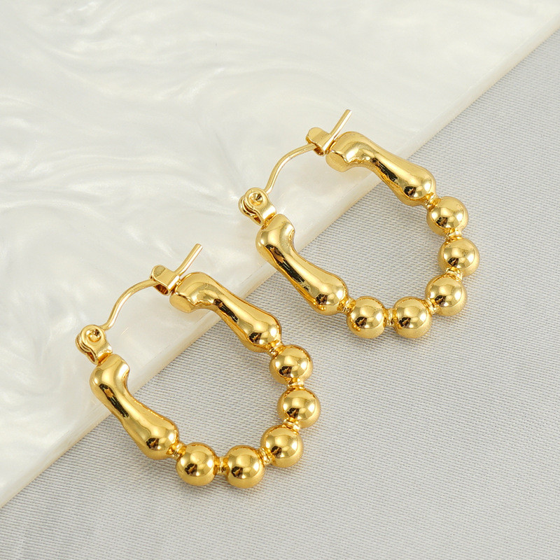 316L Stainless Steel Earring Hoop Earrings For Women Chain Earring Charm Geometric Round Star Snake Pendant Earring Jewelry Gift