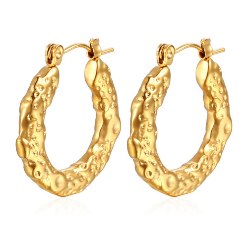 Trendy Large Hoop Earrings for Women Gold Color Earing Stainless Steel Circle Earrings Female Jewelry Oorbellen