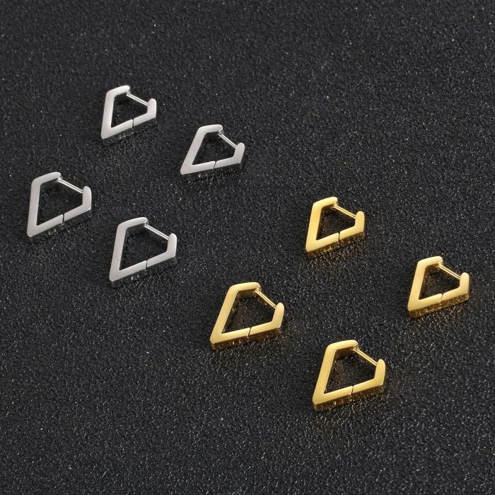 Stainless Steel Hoop Earrings for Women Gold Color Tiny Helix Hoops Ear Piercing