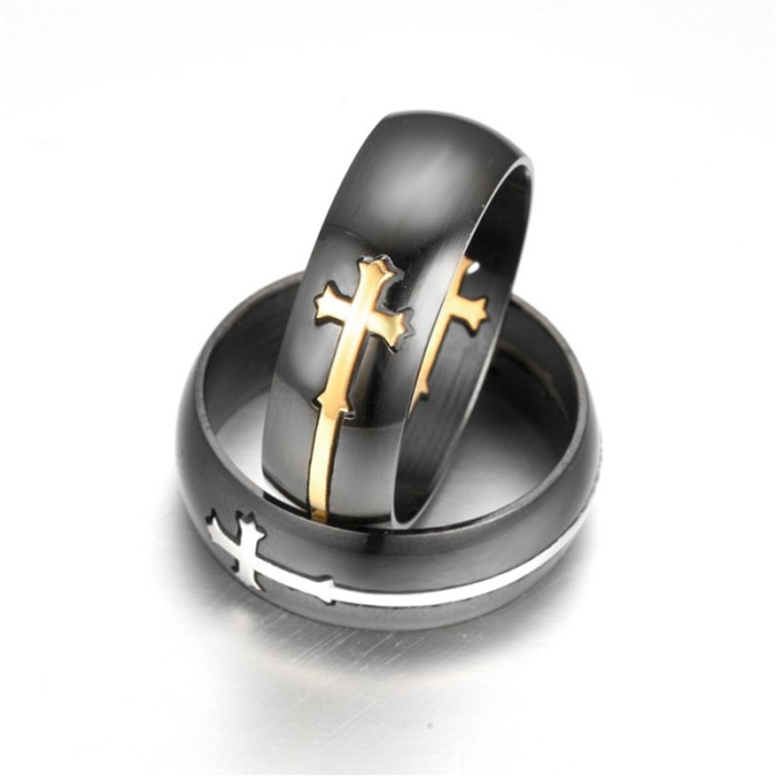 Personalized Creative Cross Ring Detachable