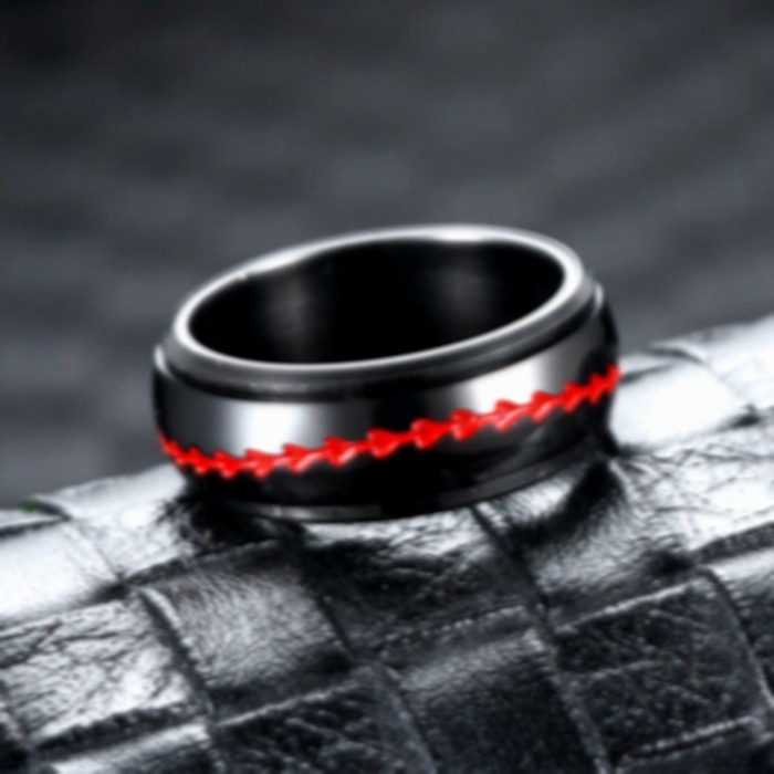Personality Men's Ring Rotatable Decompression