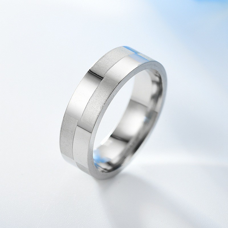 Simple Creative Stainless Steel Men's Ring