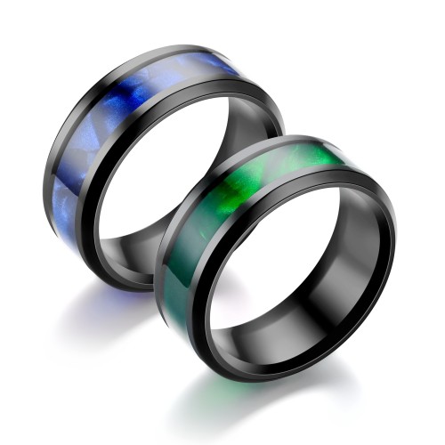 Elegant Fashion All-Match Stainless Steel Men's Ring