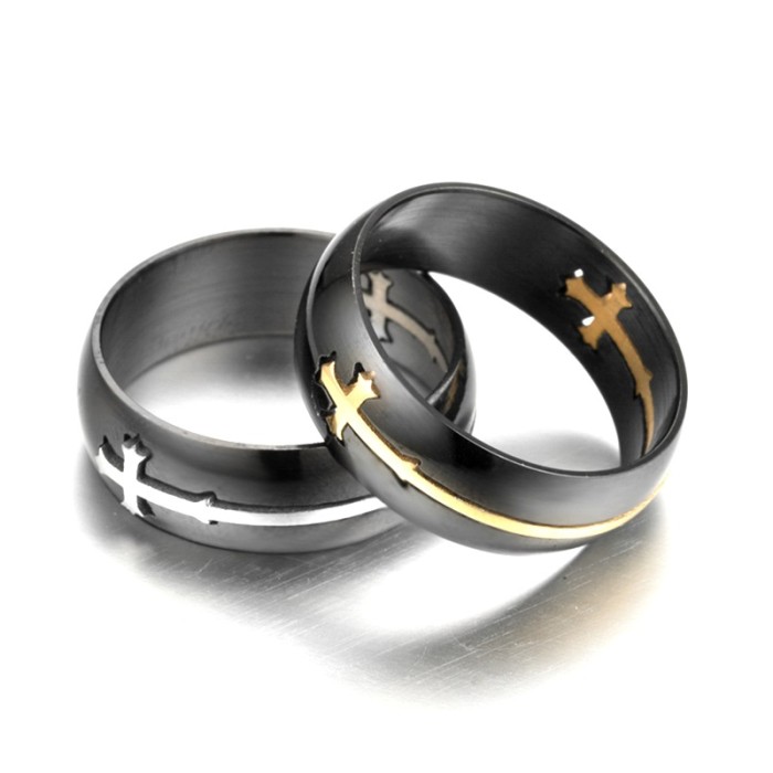 Personalized Creative Cross Ring Detachable