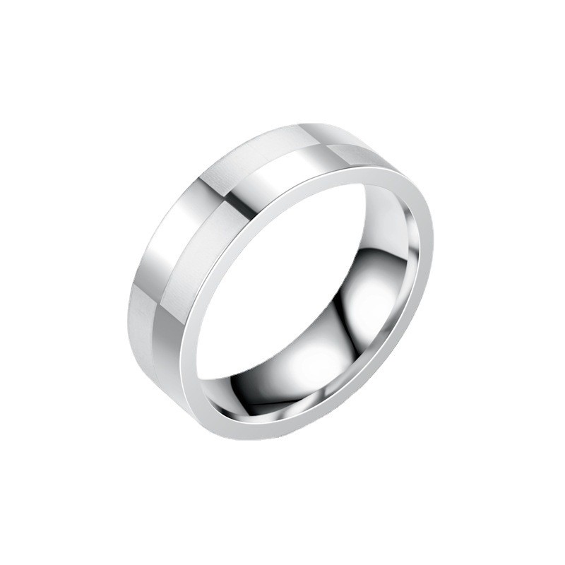 Simple Creative Stainless Steel Men's Ring