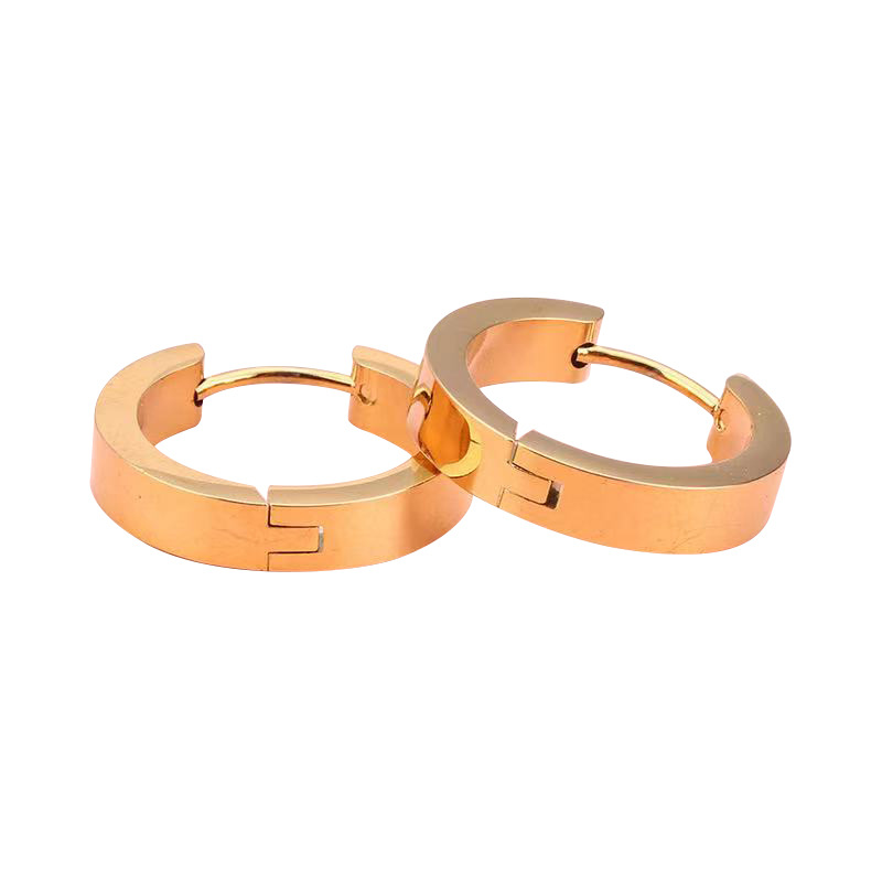 Small Stainless Steel Personality Ins Fashion Men Women Hoop Earring