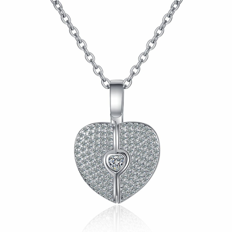 Women's Heart-Shaped Necklace