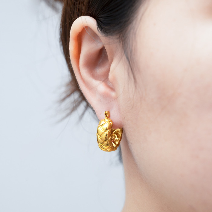 Stainless Steel Gold Earrings Trendy Earings
