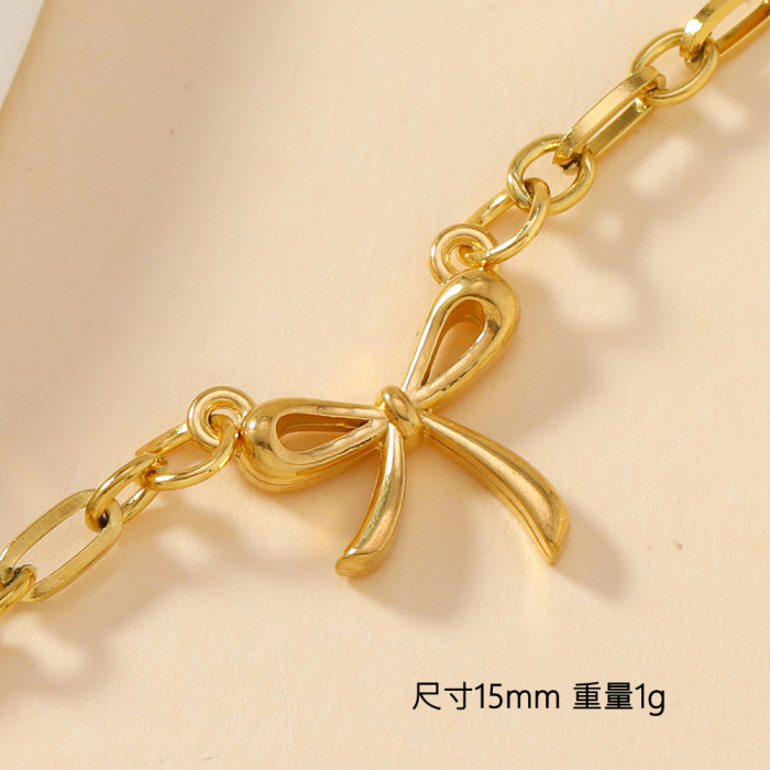 Classic Refined Chic Elegant 18K Gold Stainless Steel Personalized Rose Flower Dolphin Gem DIY Accessories