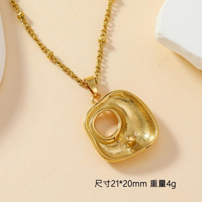 Classic Refined Elegant Women Leaf Love Element Pendant DIY Hand Necklace Accessory