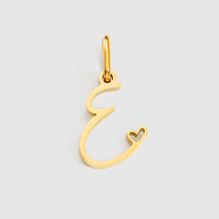 New Style Chic Hypoallergenic 26 English Letters Handmade DIY Jewelry Accessories