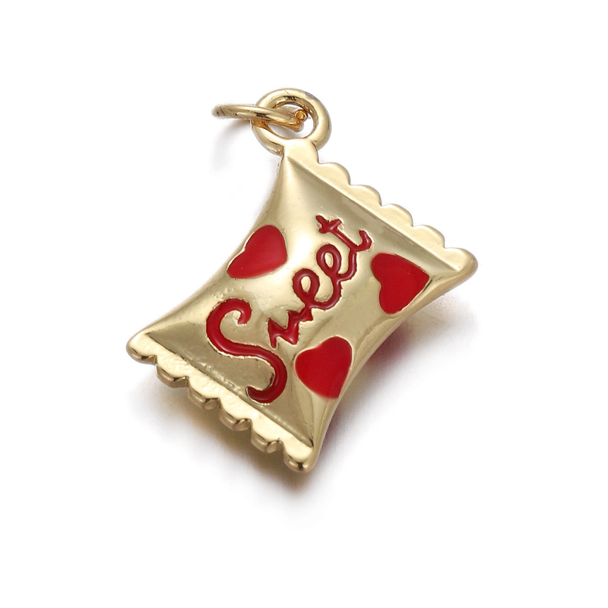 Chic Customizable Hypoallergenic Colorful Zircon Heart Pendant Not Fade Necklace Accessories 216045377163