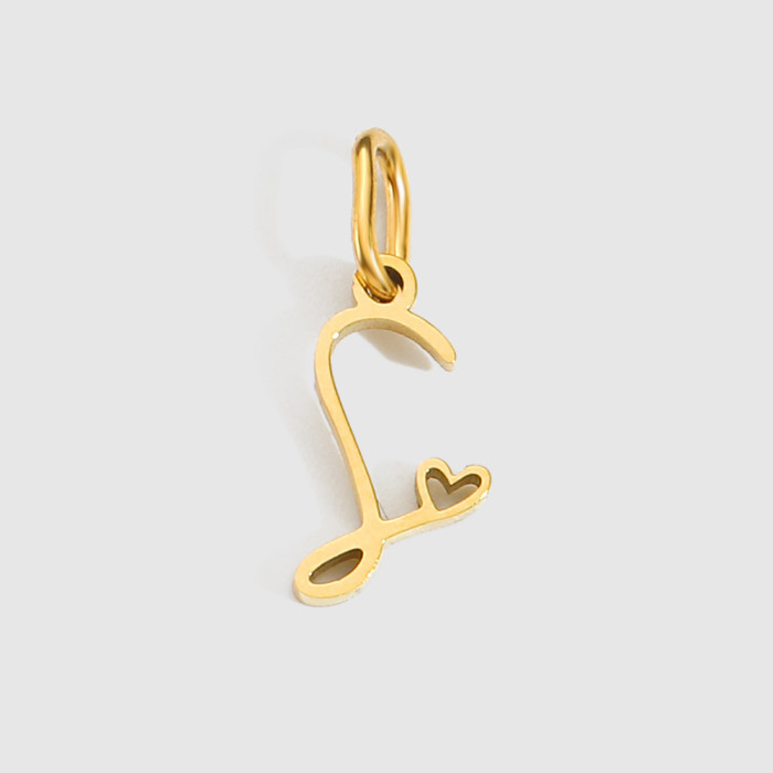 New Style Chic Hypoallergenic 26 English Letters Handmade DIY Jewelry Accessories