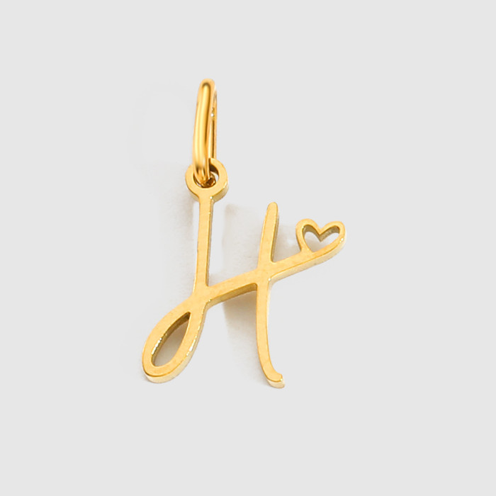 New Style Chic Hypoallergenic 26 English Letters Handmade DIY Jewelry Accessories