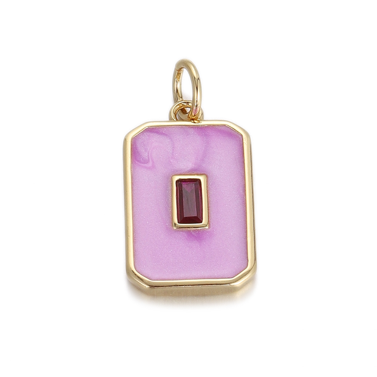 Chic Customizable Hypoallergenic Drop Oil Heart Pendant Handmade Diy Jewelry Accessories 216045381468