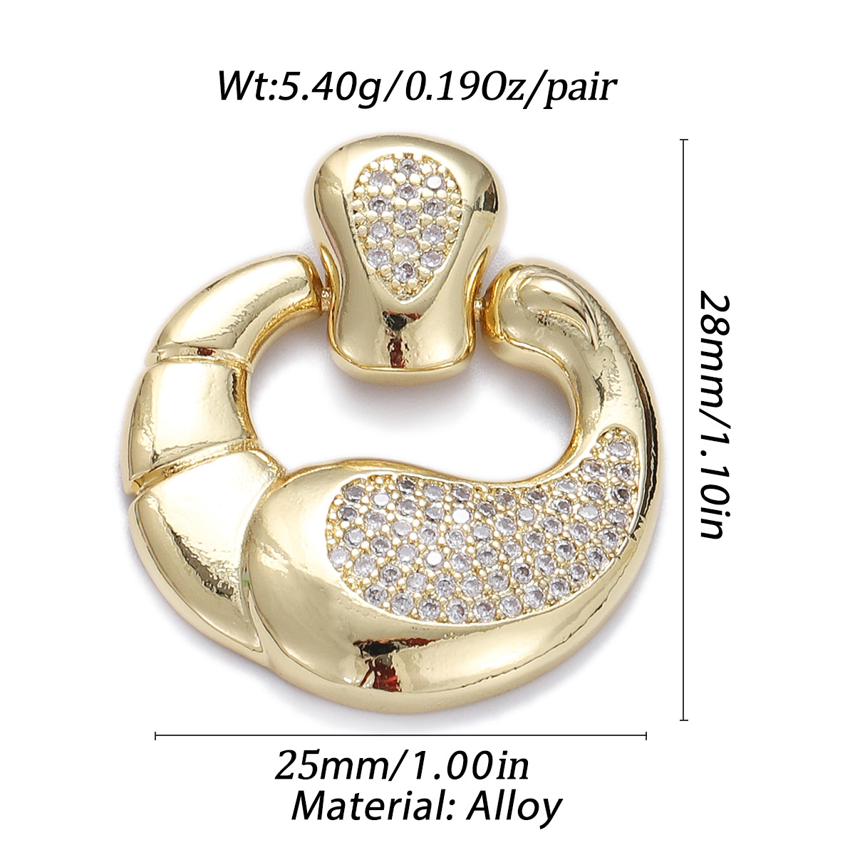 Classic Refined Elegant Women Zircon Heart Flower Pendant Handmade Diy Jewelry Accessories 216045385773