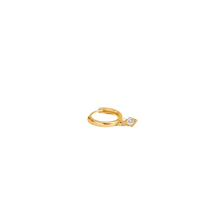 Classic Little Huggies Hoop Earrings for Women Tiny Zirconia Pendant Cartilage Earrings Piercing Jewelry