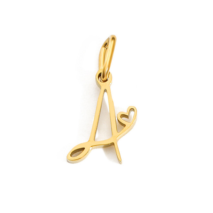 New Style Chic Hypoallergenic 26 English Letters Handmade DIY Jewelry Accessories