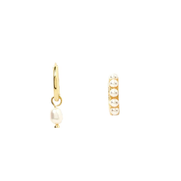 Chic Elegant Fashion Pearl Light Luxury Women's Earrings Set Trendy Casual Jewelry Gift