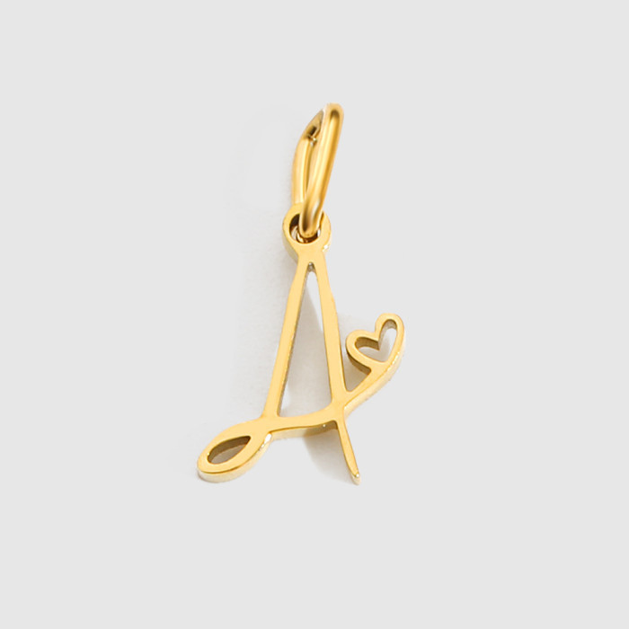 New Style Chic Hypoallergenic 26 English Letters Handmade DIY Jewelry Accessories