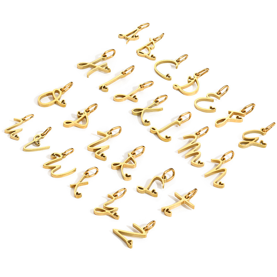 New Style Chic Hypoallergenic 26 English Letters Handmade Diy Jewelry Accessories 216045386142