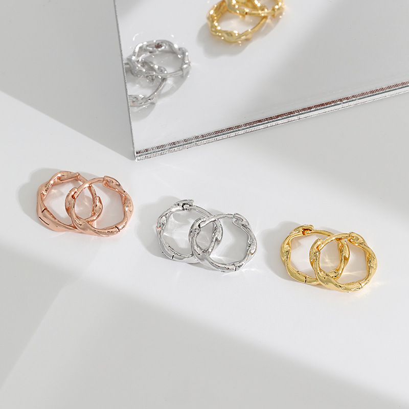 Dainty Elegant Simple Twist Ear Buckle Party Festival Trendy Casual Jewelry Gift 216045354285