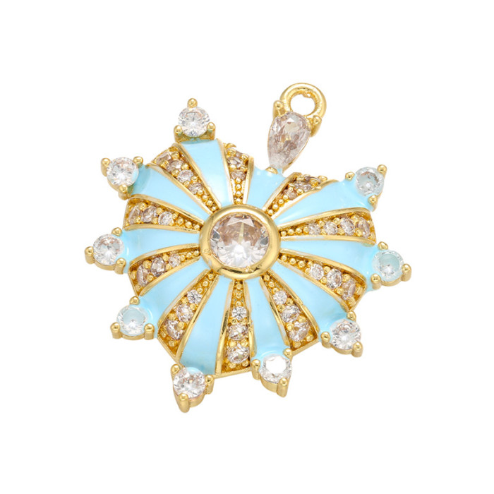 Chic Dainty Drop Oil Heart Diamond Pendant Necklace Bracelet Handmade DIY Jewelry Accessories