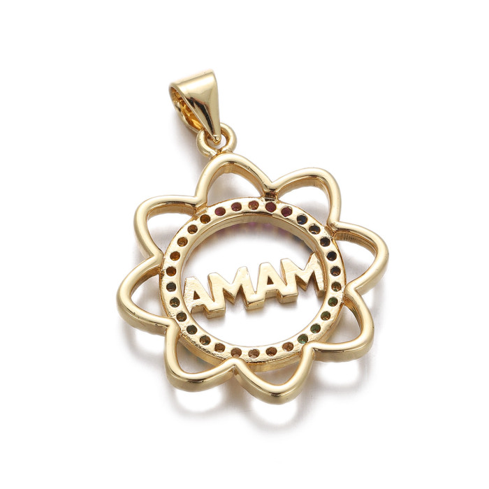 Chic Customizable Mother's Day Mama Letter Pendant Necklace for Women Handmade DIY Jewelry Accessories