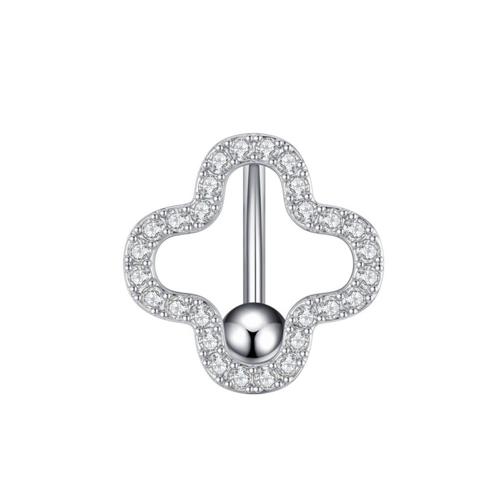 Chic Hypoallergenic Star Moon Belly Button Rings Sexy Belly Piercing for Women Girls Gold Color Navel Rings Jewelry