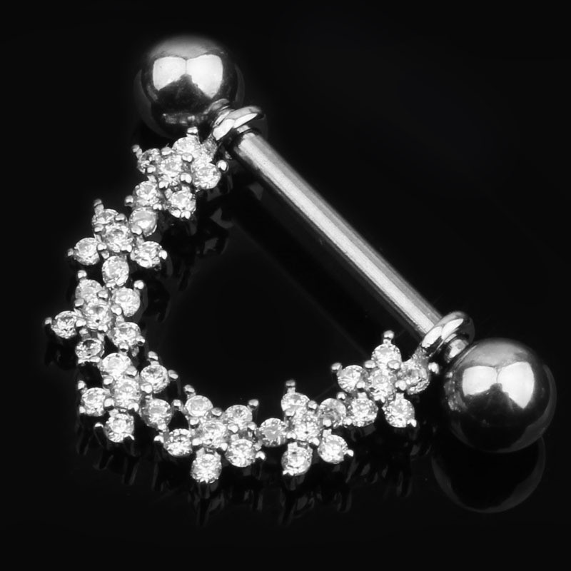 Chic Nipple Ring Piercing Helix Piercing Sexy Nipple Jewelry for Women Stylish Trendy Party Festival Casual Jewelry Gift