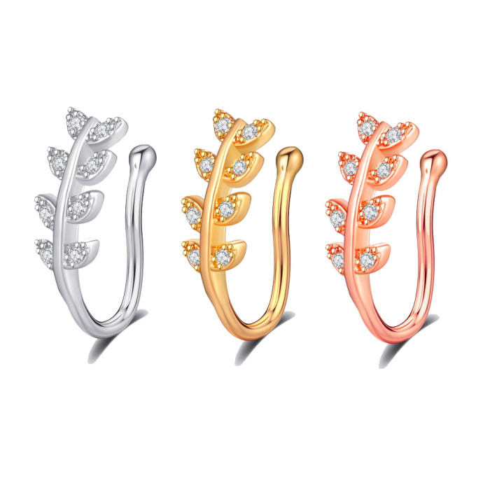 Chic Hypoallergenic Hip Hoop punk Stainless Steel Nose Ring Clip Body Jewelry Fake Perforation Nose Ring 1pcs price