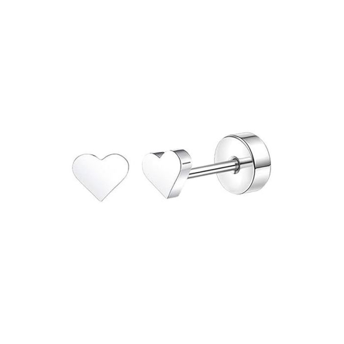 Chic Stainless Steel Cartilage Stud Earrings for Women Studs Ear Piercing Jewelry Trendy Casual jewelry Gift
