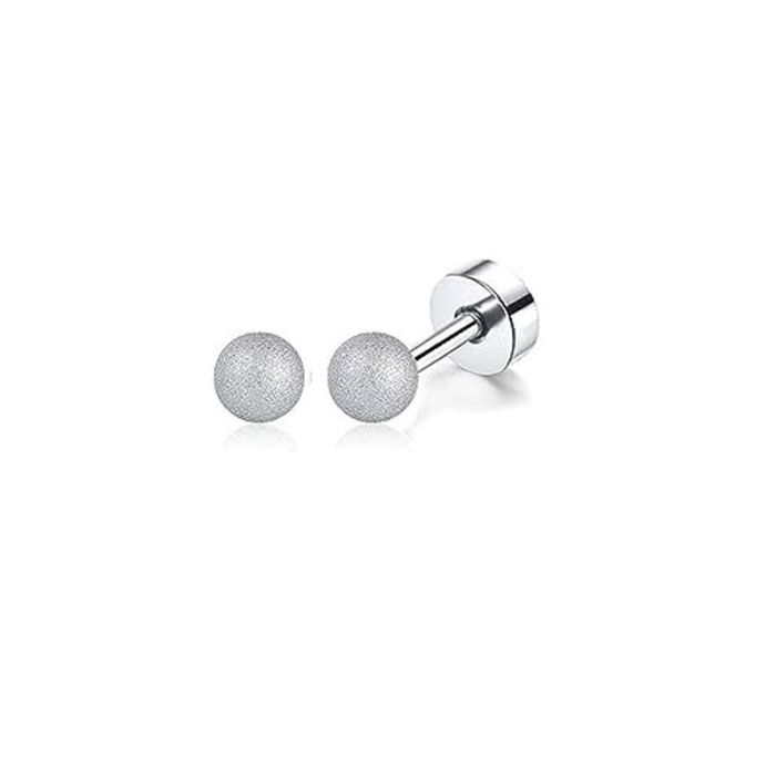Chic Stainless Steel Cartilage Stud Earrings for Women Studs Ear Piercing Jewelry Trendy Casual jewelry Gift