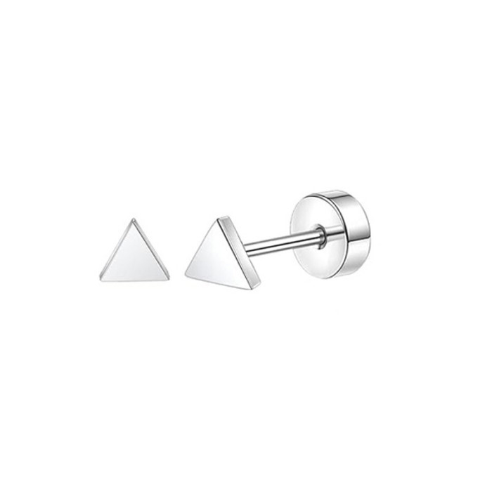 Chic Stainless Steel Cartilage Stud Earrings for Women Studs Ear Piercing Jewelry Trendy Casual jewelry Gift