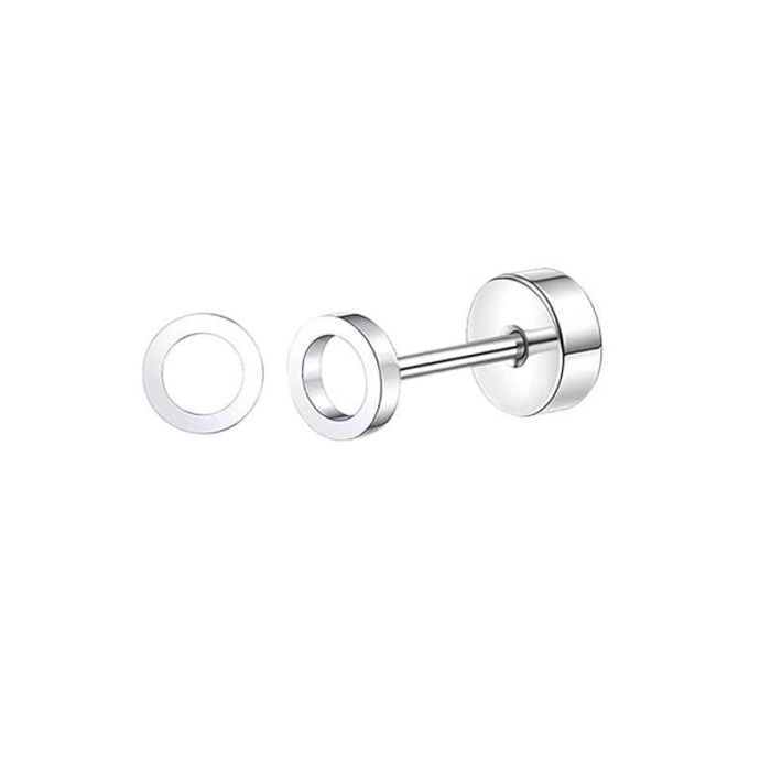 Chic Stainless Steel Cartilage Stud Earrings for Women Studs Ear Piercing Jewelry Trendy Casual jewelry Gift