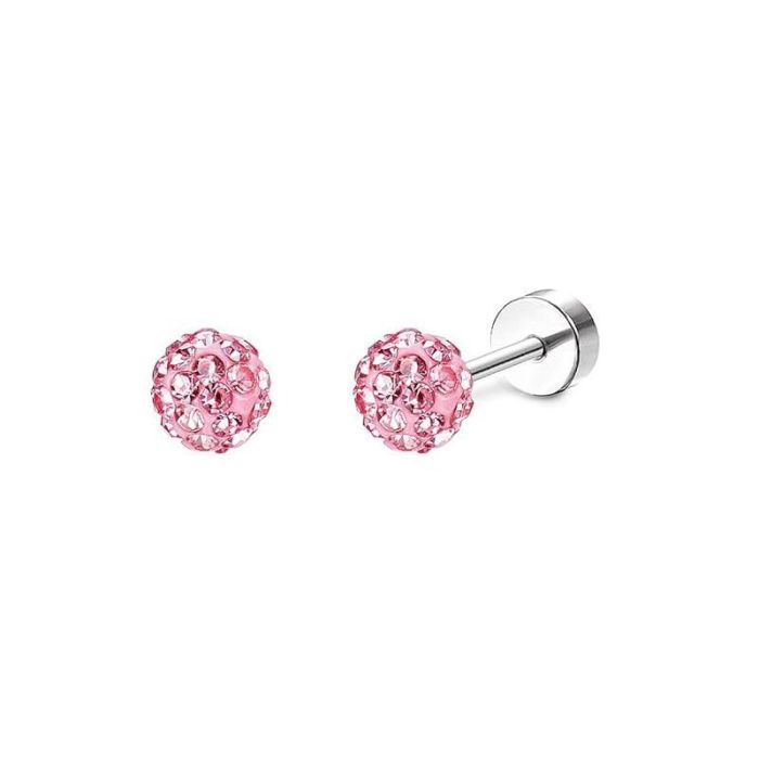 Chic Stainless Steel Cartilage Stud Earrings for Women Studs Ear Piercing Jewelry Trendy Casual jewelry Gift