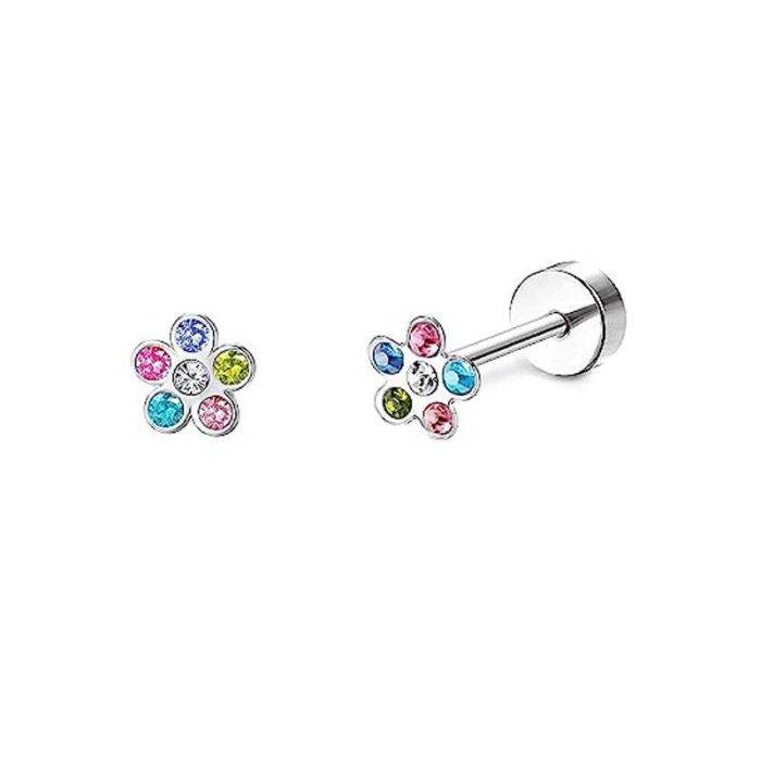 Chic Stainless Steel Cartilage Stud Earrings for Women Studs Ear Piercing Jewelry Trendy Casual jewelry Gift