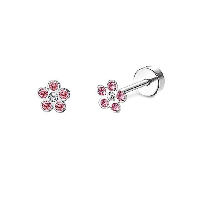 Chic Stainless Steel Cartilage Stud Earrings for Women Studs Ear Piercing Jewelry Trendy Casual jewelry Gift