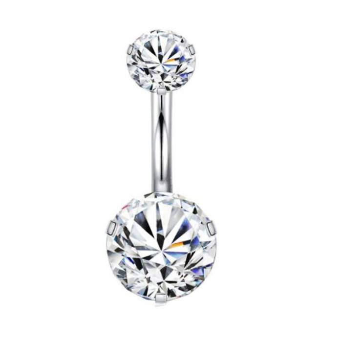 Chic Hypoallergenic Rhinestone Sexy Belly Navel Piercing Belly Piercing Women Belly Button Rings
