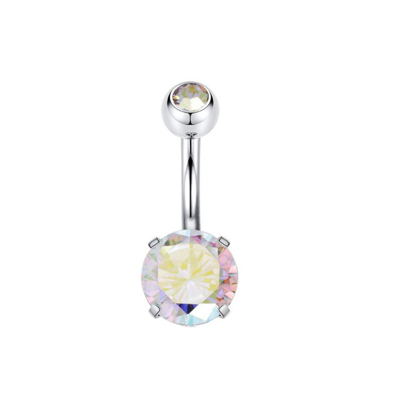 Chic Hypoallergenic Rhinestone Sexy Belly Navel Piercing Belly Piercing Women Belly Button Rings 216045261297